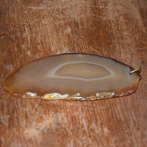 Brown oval pendant | Jewelry